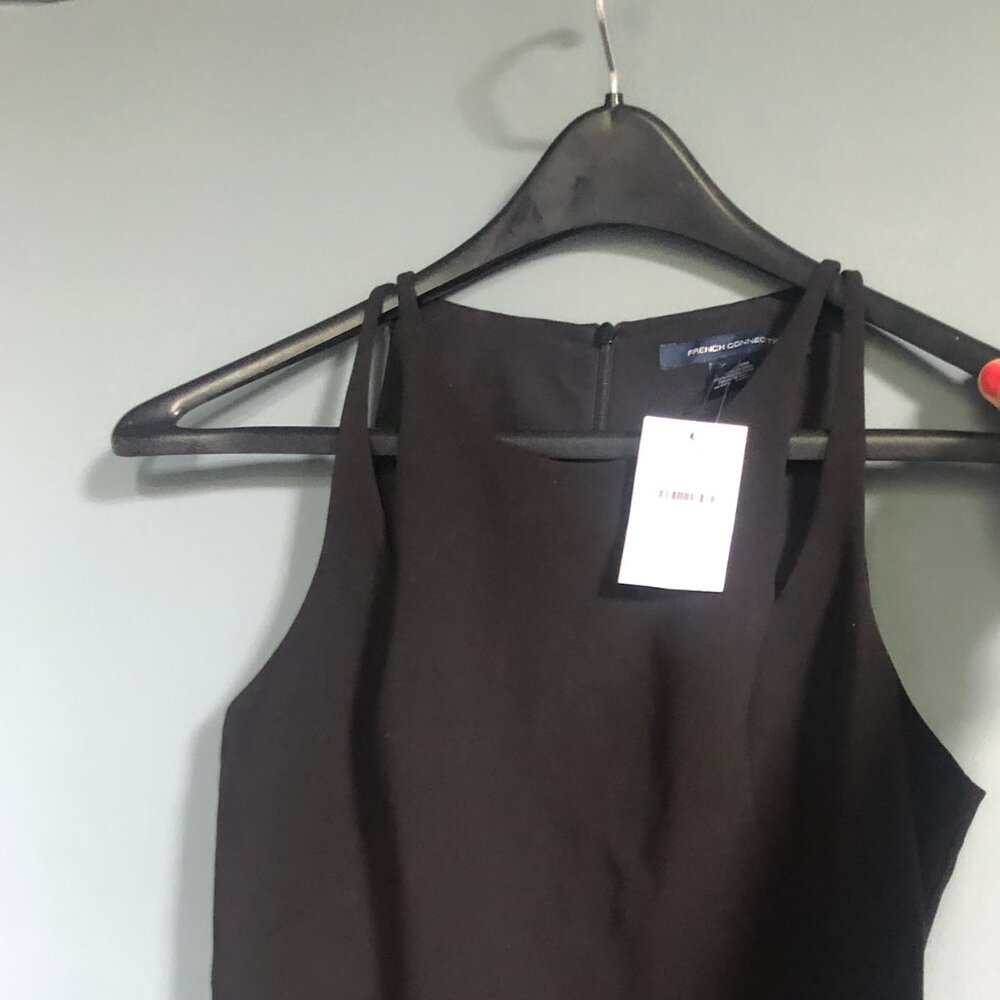 French Connection Black Cocktail Dress Size 2 NEW